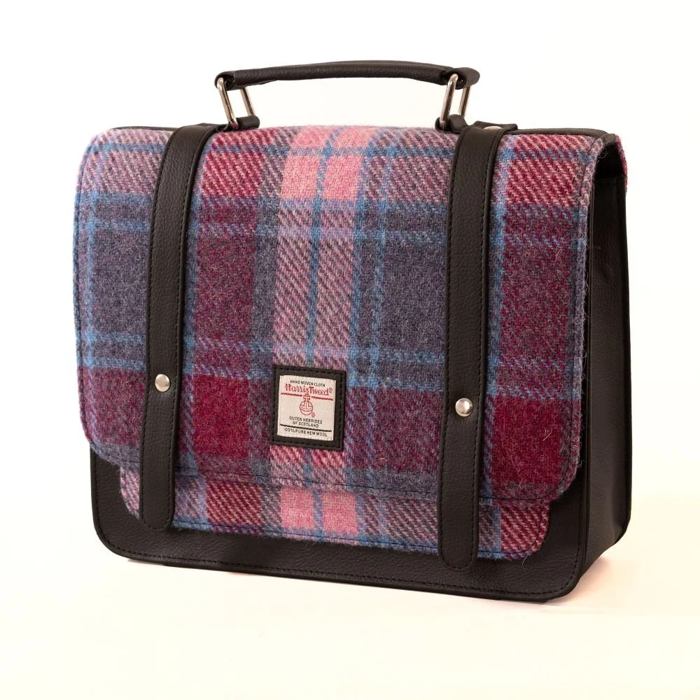 Harris Tweed Messenger Bag Brave Scottish Gifts